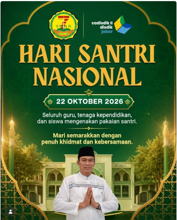 SELAMAT HARI SANTRI NASIONAL 2026